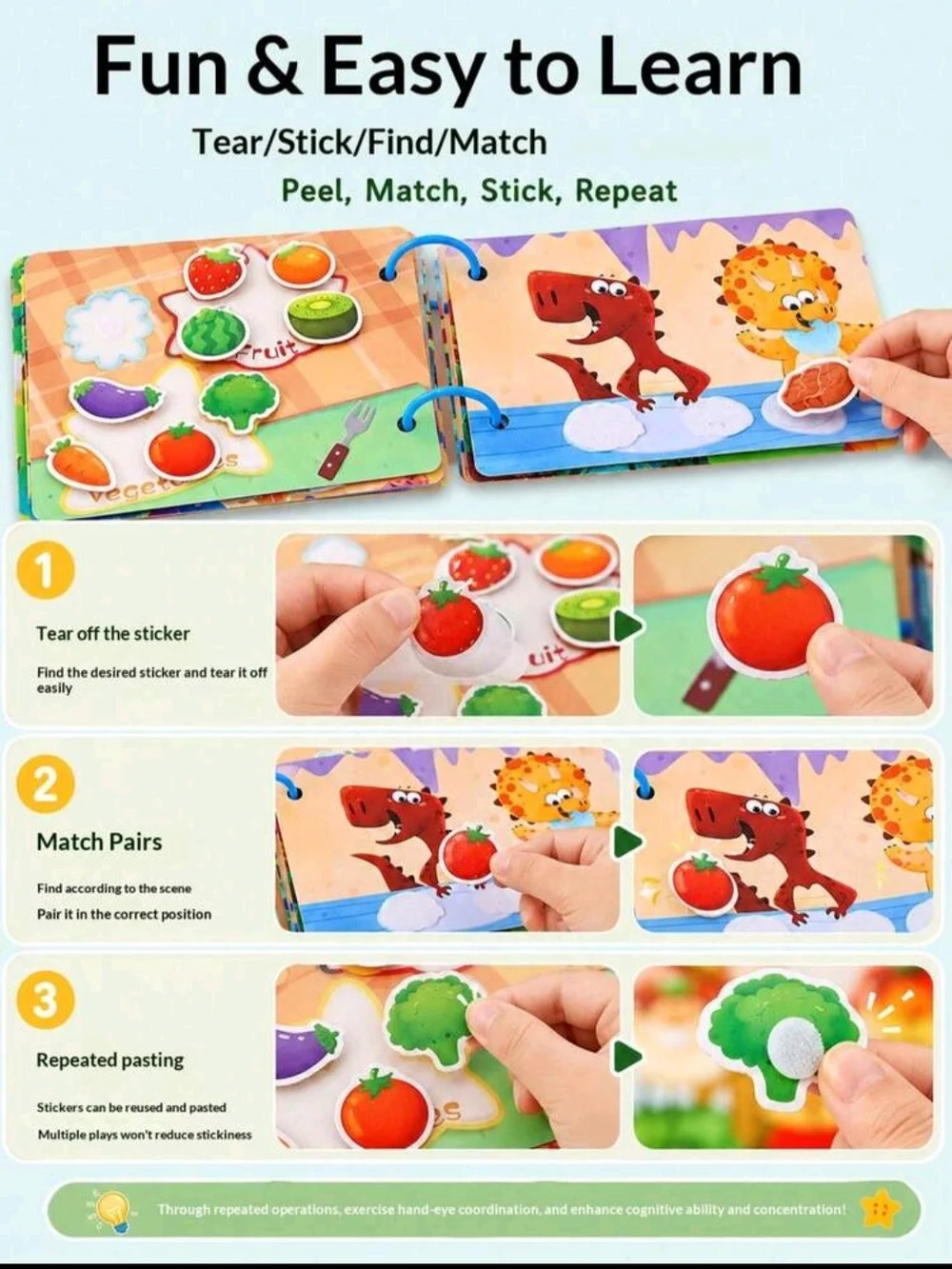 Kids Ocean Play Book W Puzzle - Multicolor